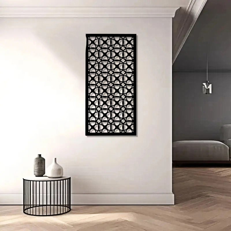 Room Divider Screen - CIFBUY Кованое железное настенное украшение в