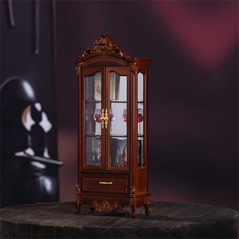 Home Decor Simulator - 1/12 кукольный домик, винтажный имитация шкафа