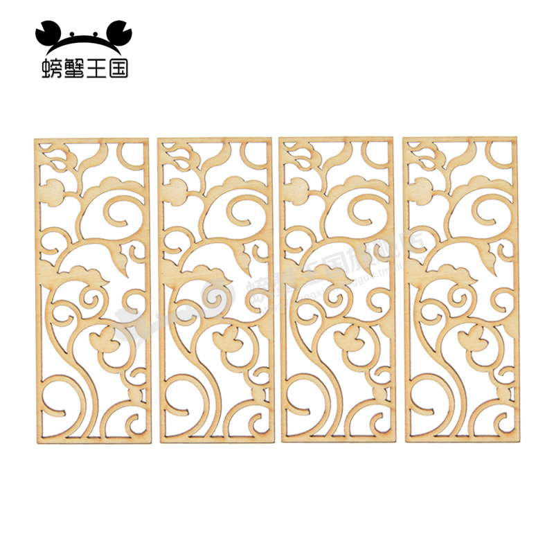 4 шт. деревянных миниатюрных п – обзор и цена Room Divider Screen