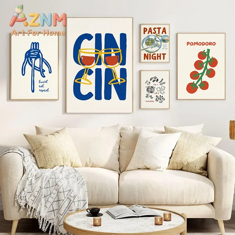 Постер с линейным рисунком вин – обзор и цена Home Decor Minimalist Style