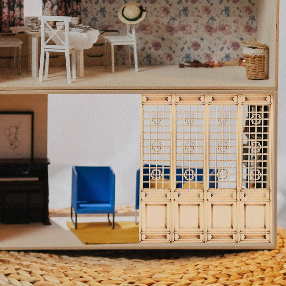 5 шт. миниатюрных деревянных ш – обзор и цена Room Divider Screen